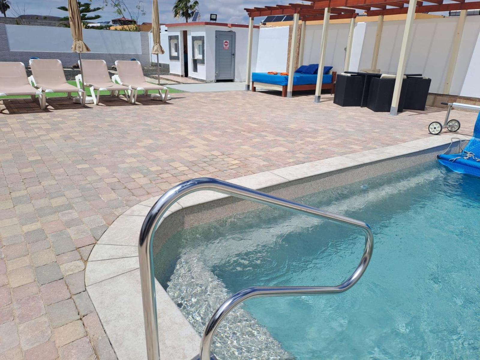 Villa Experience Heated Salty Water Pool Caleta De Fuste Luaran gambar